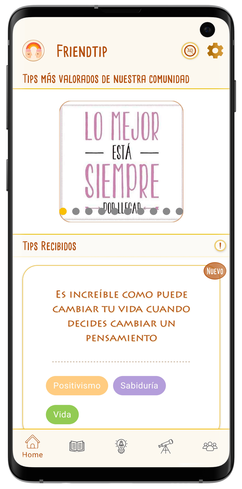 App De Frases - FriendTip App